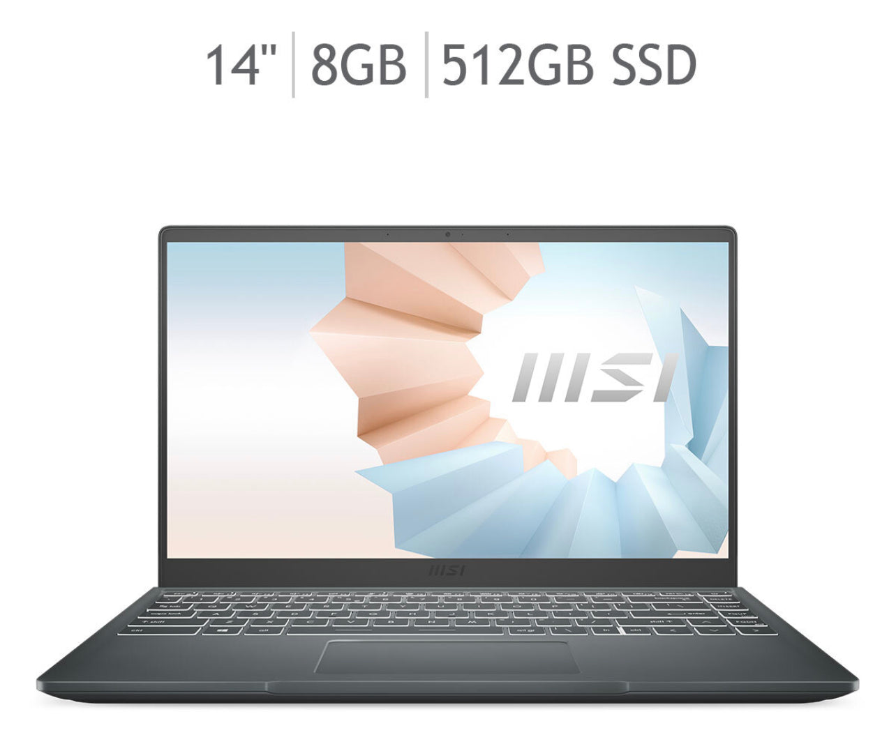 MSI Laptop Modern 14” i3 11th Gen.