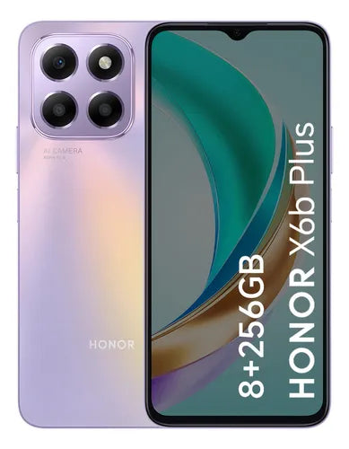 Celular Honor X6b Plus 256 Gb 8gb Ram Morado Estelar
