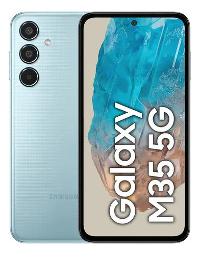 Samsung Galaxy M35 5g Azul Claro 6gb Ram 128gb
